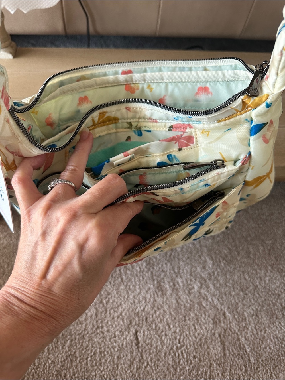Lug Flutter SE, butterfly print - Picture 4 of 14